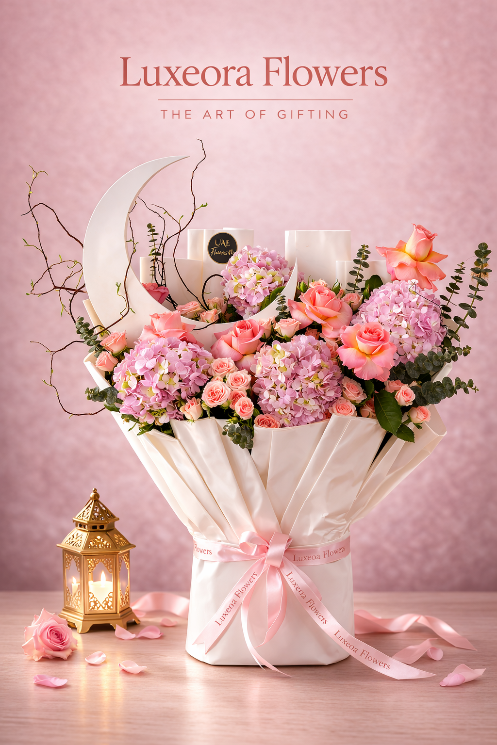 Ramadan Rose & Hydrangea Bouquet