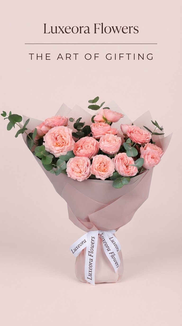 Julietta Peach Spray Roses Bouquet