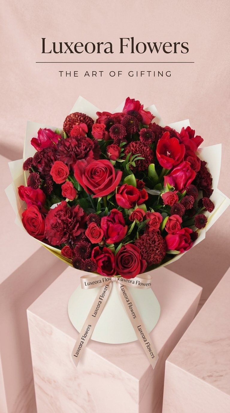 Burgundy Tulips Classic