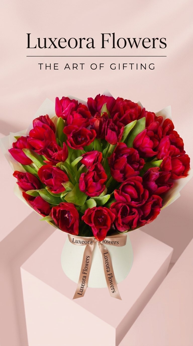 Luxury Red Tulips